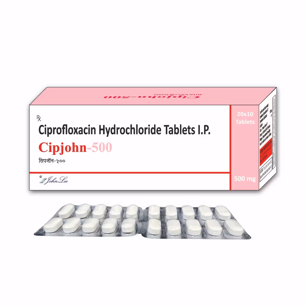 Cipjohn 500mg Tablet 10's