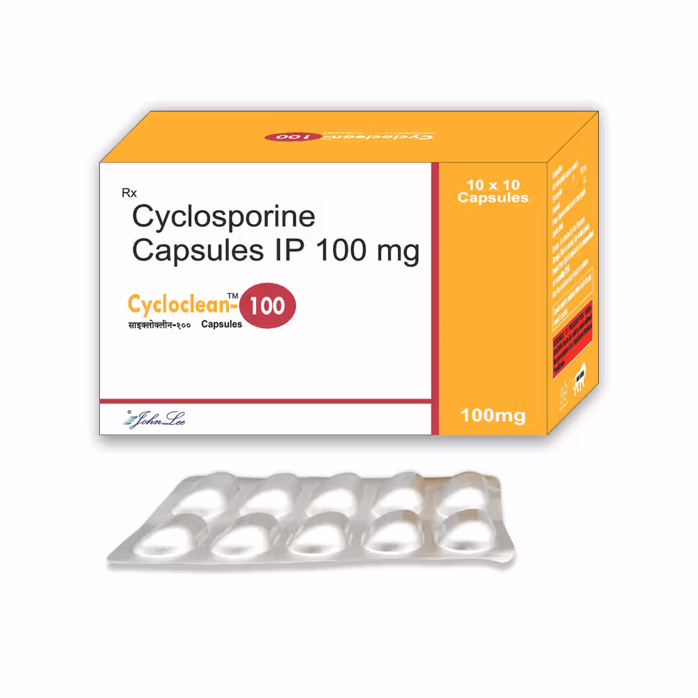 Cycloclean 100mg Capsule 10's