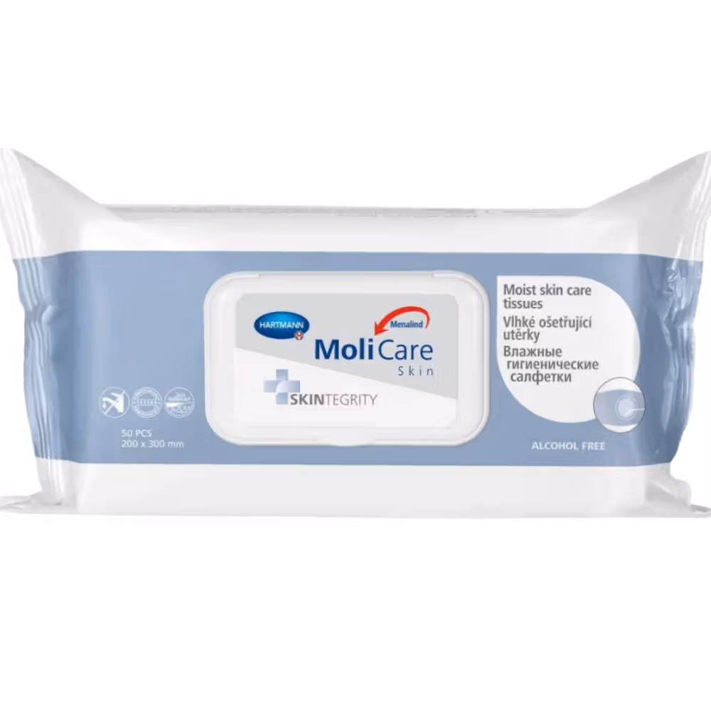 Hartmann Molicare Skin Moist Wipes Pack of 48