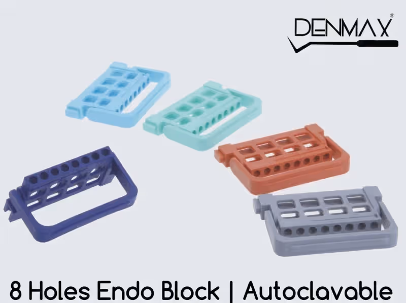 Denmax Memory Function 8 Hole Endo Block