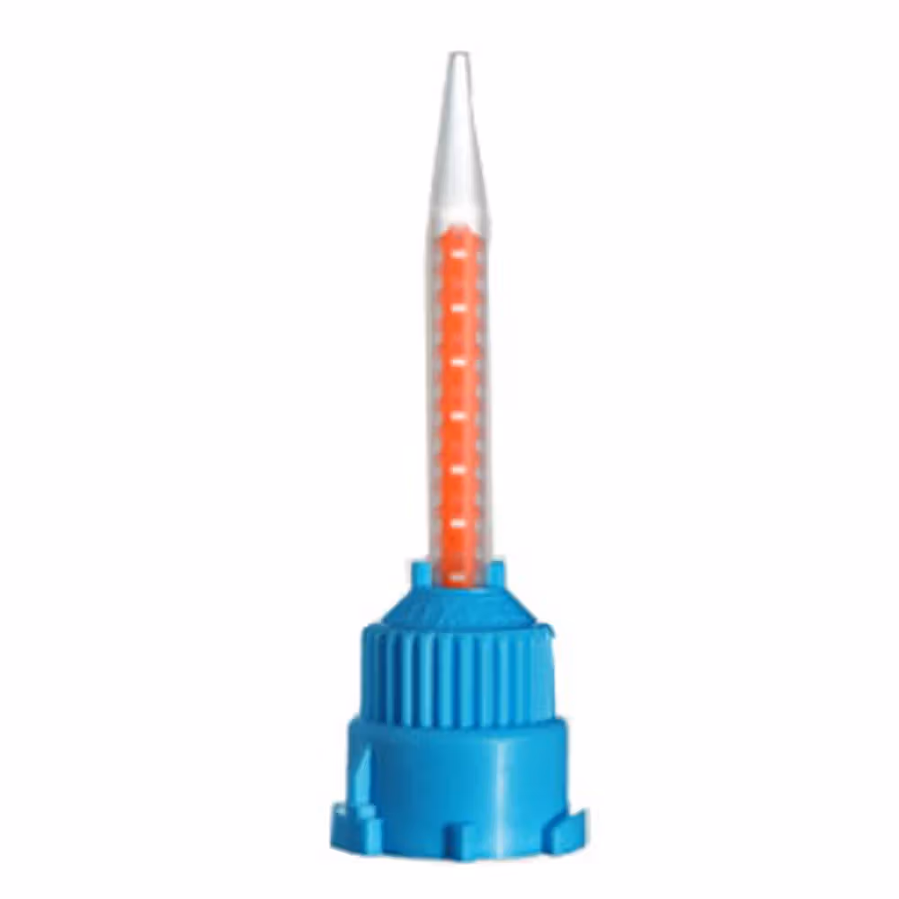 Sulzer T-Mixer Mixing Tips - Blue Orange