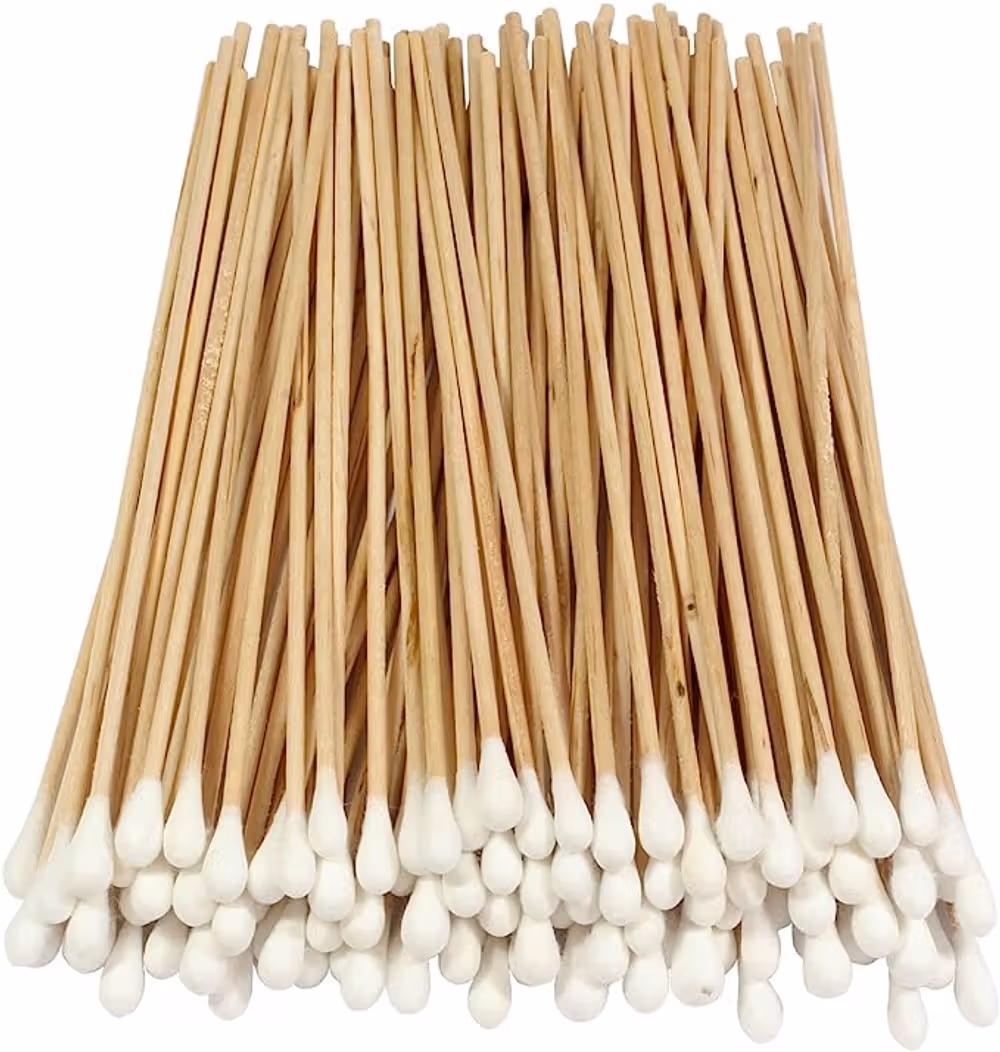 ClinPro Cotton Tipped Applicator - Wooden 100 Pieces