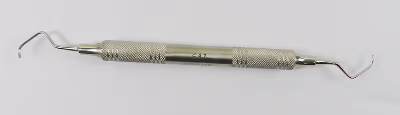 Cat Instruments Gracey Hollow Stainless Steel Handle Curette - 9/10