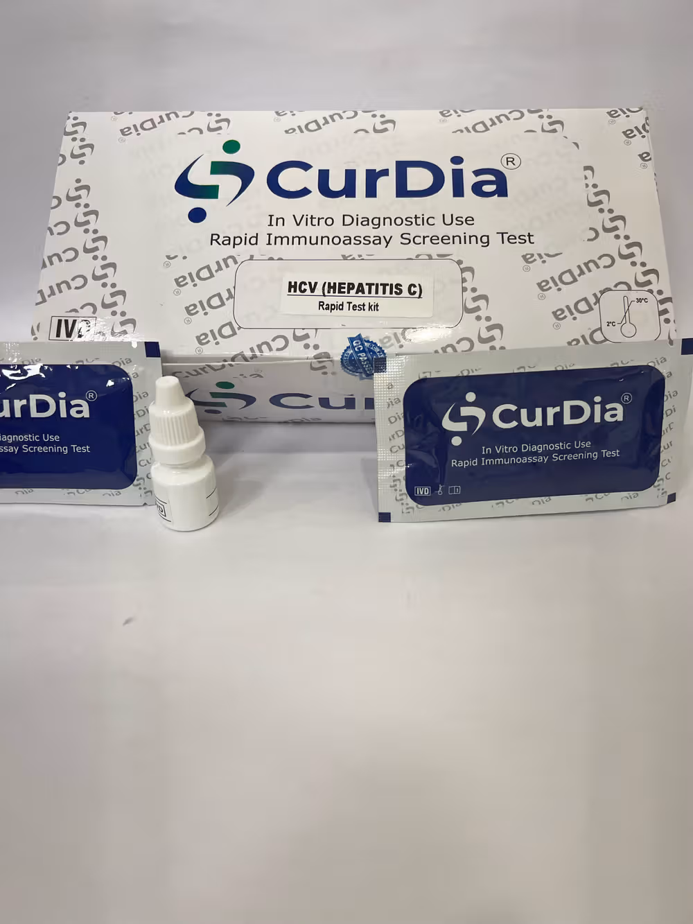 Curdia HCV Rapid Card - Pack of 50 Test (CLPLHCV002)