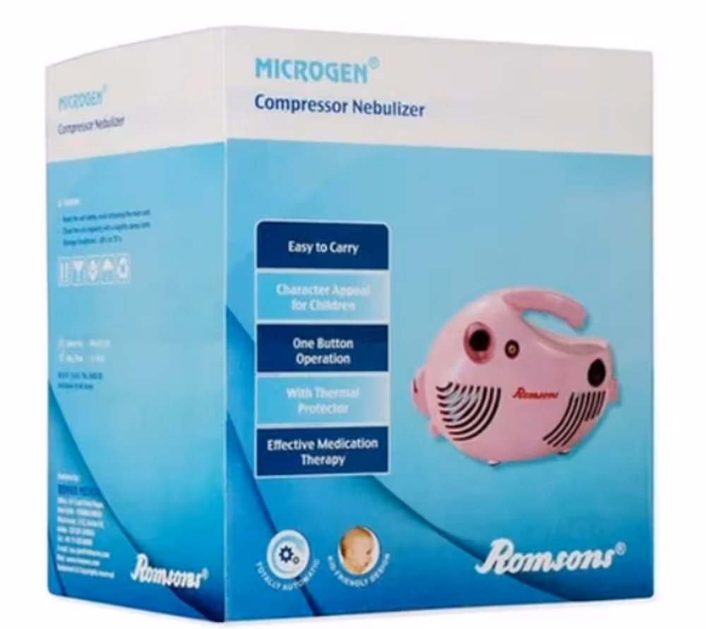 Romsons Microgen Compressor Nebulizer ( GS-9025)