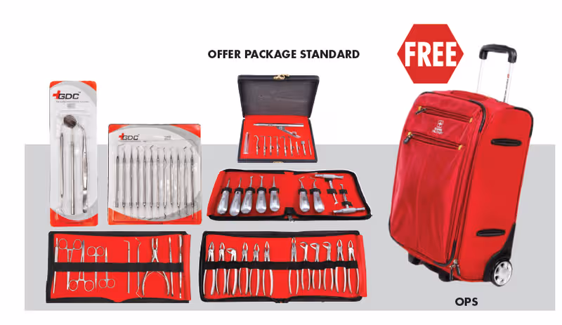 GDC Offer Package Standard Set with Trolley BagOPS