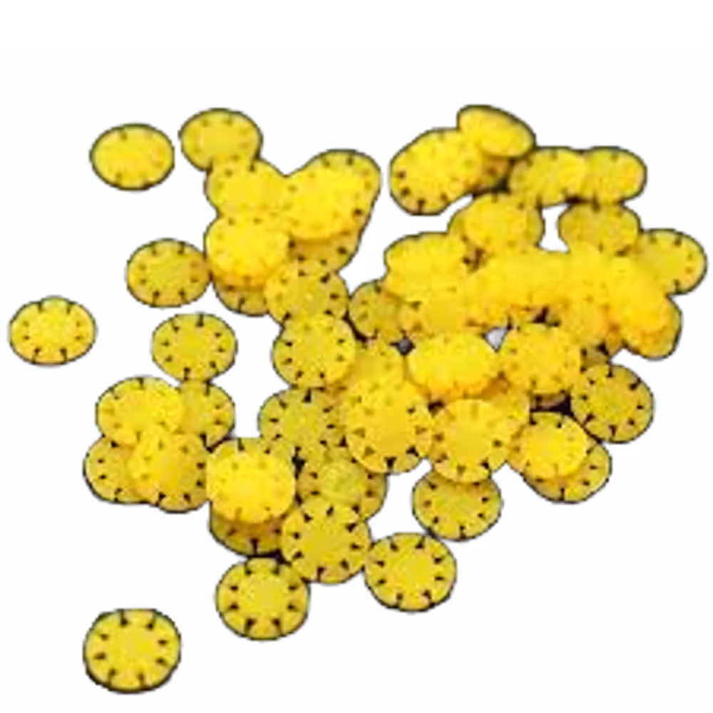 Gold Cura Endo File Stopper Endo Accessory - Flower Rings