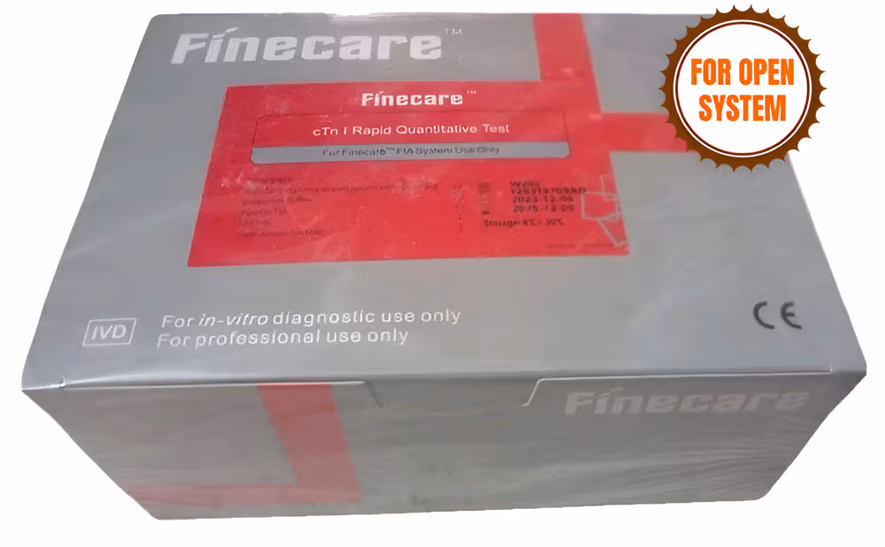 Finecare HBA1C Rapid Quantitative Test - Pack of 25 Tests
