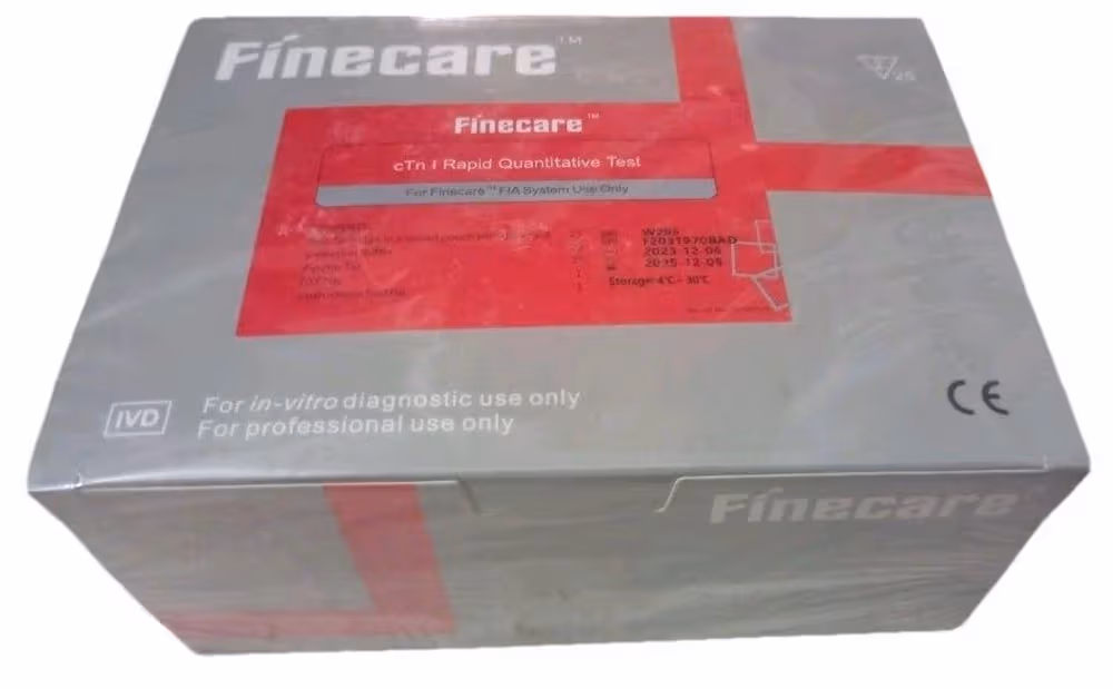 Finecare HBA1C Rapid Quantitative Test - Pack of 25 Tests