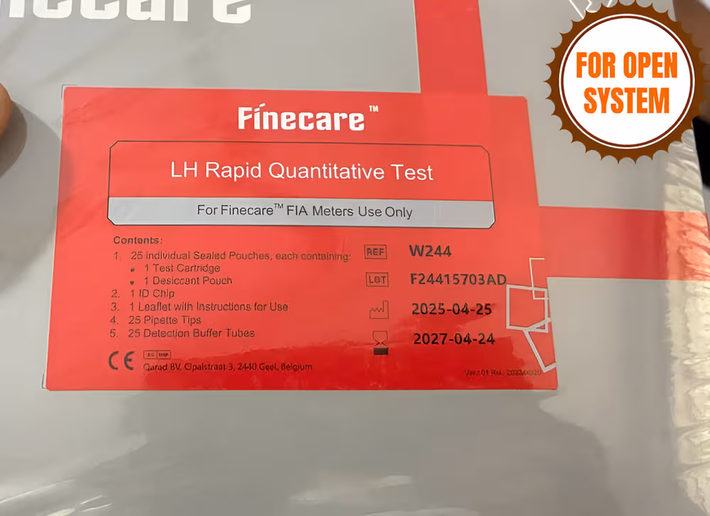 Finecare LH Rapid Quantitattive Test - Pack of 25 Test (W244)