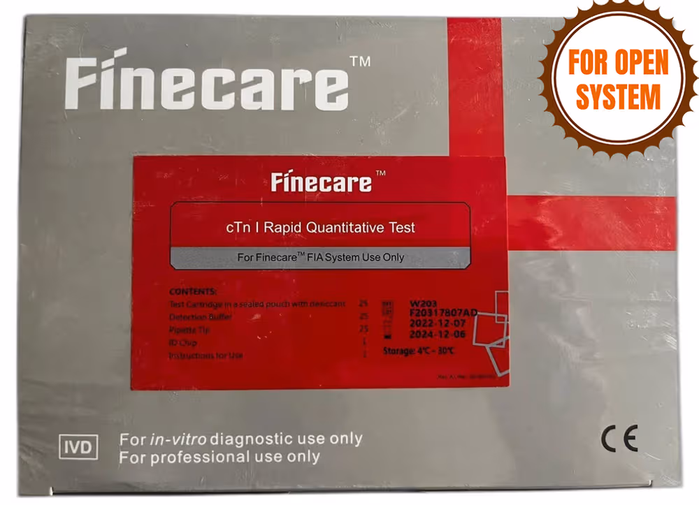 Finecare One Step cTnT Rapid Quantitative Test - Pack of 25 Test (W254P0001)