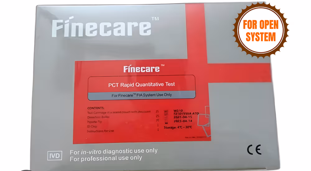 Finecare Procalcitonin (PCT) Rapid Quantitative Test - Pack of 25 (W201)