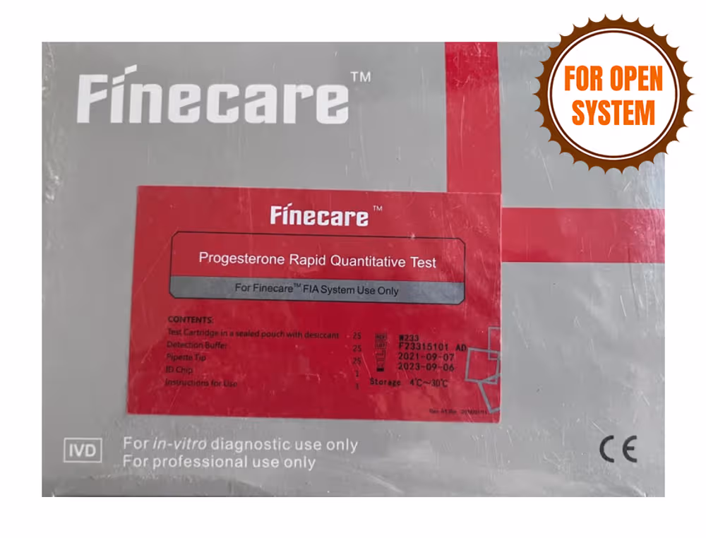 Finecare Progesterone Rapid Quantitative Test - Pack of 25