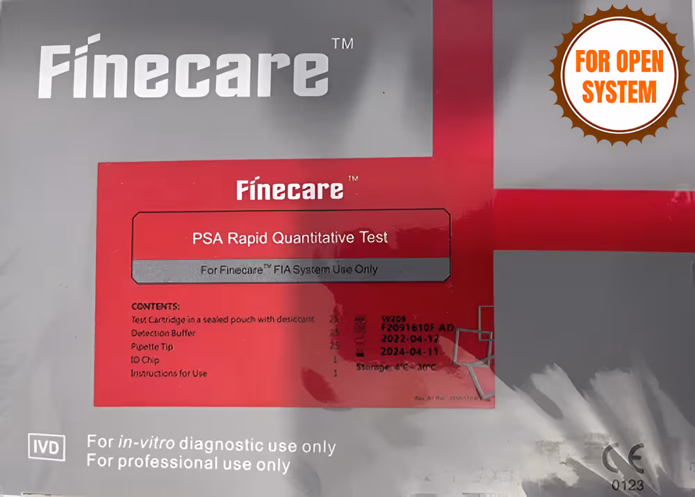 Finecare Prostate Specific Antigen (PSA) Rapid Quantitative Test - Pack of 25