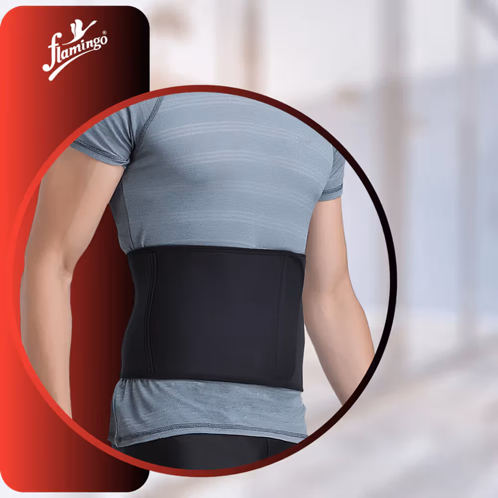 Flamingo ABS Wrap Neoprene - Black Large (DOC2366L)