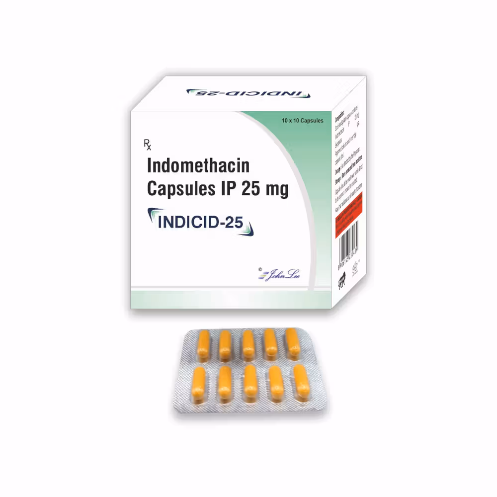 Indicid 25mg Capsule 10's
