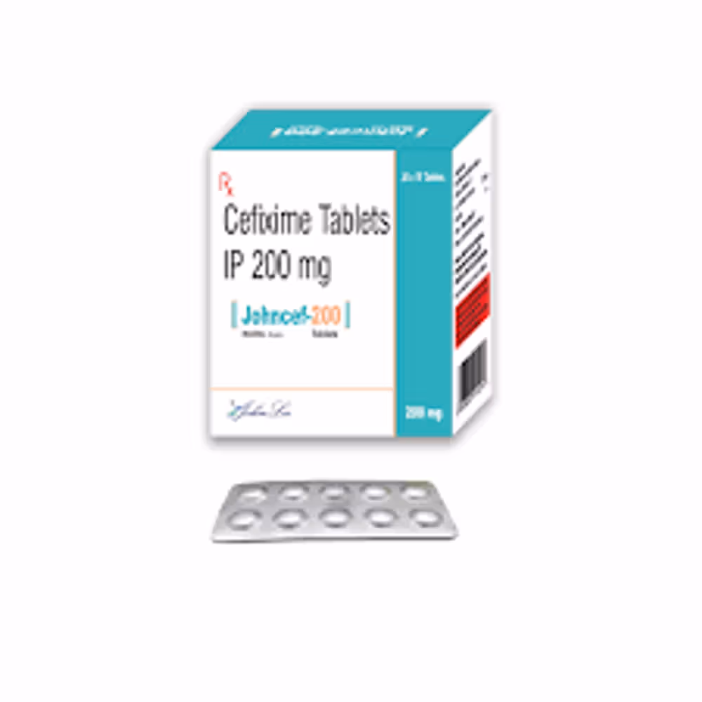 Johncef 200mg Tablet 10's