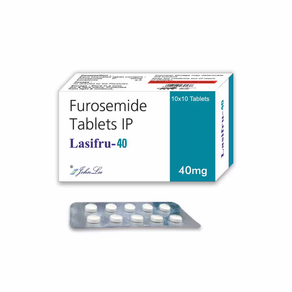 Lasifru 40mg Tablet 10's