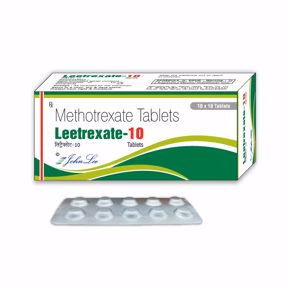 Leetrexate 10mg Tablet 10's
