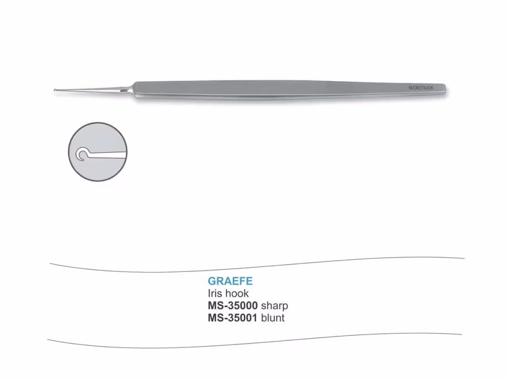 Microtrack Graefe Iris Hook - Sharp MS-35000
