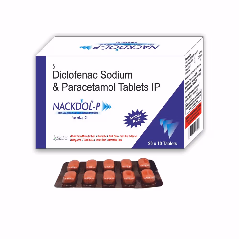 Nackdol P Tablet 10's