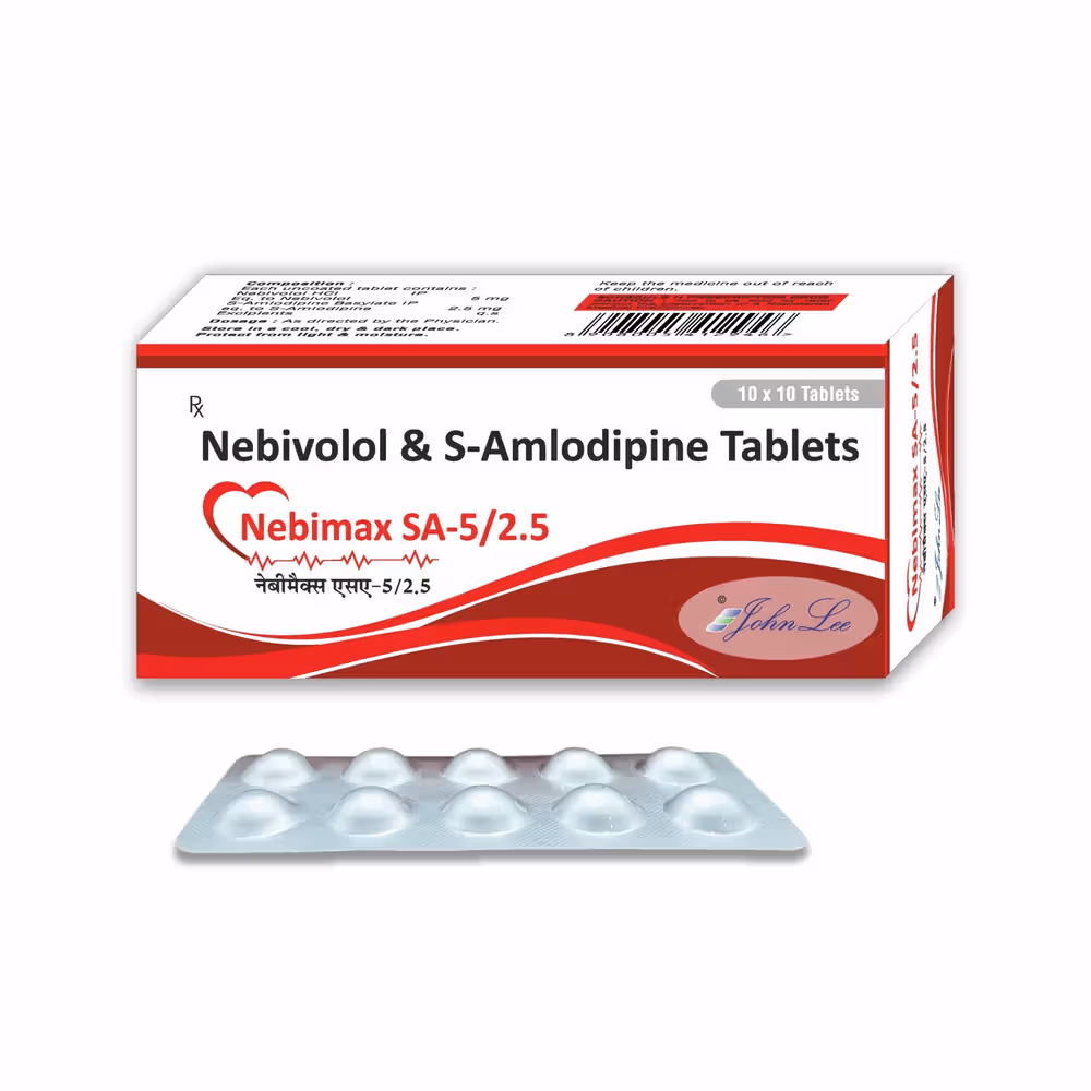 Nebimax Sa 5mg/2.5mg Tablet 10's