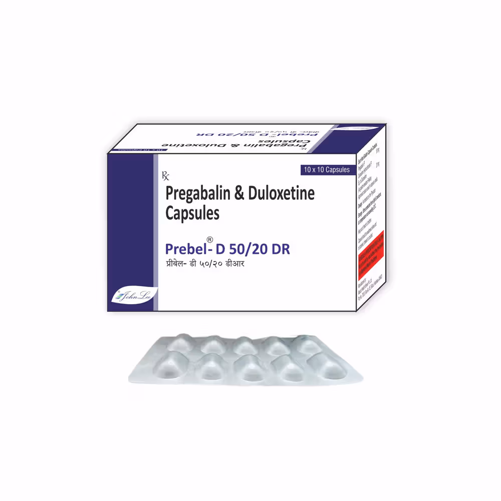 Prebel D 50mg/20mg Capsule 10's