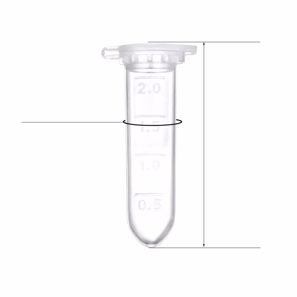 Recombigen Microcentrifuge Conical Tube - 0.5ml Pack of 1000 (LP-260837-1000)