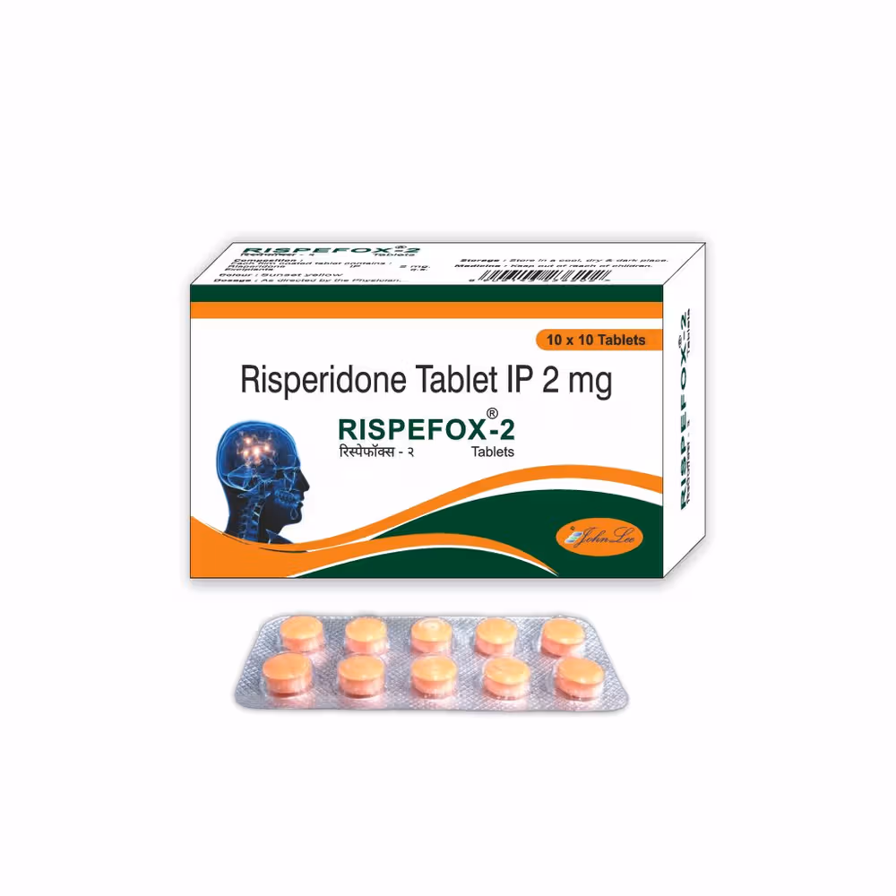 Rispefox 2mg Tablet 10's
