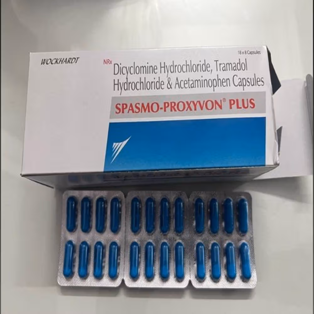 Spasmo Proxyvon Plus Capsule 8's