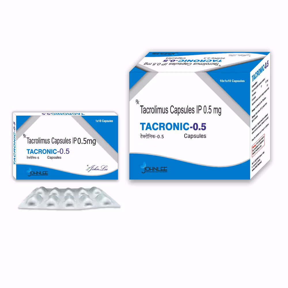 Tacronic 0.5mg Capsule 10's