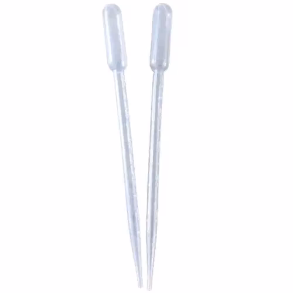 Tarsons LDPE PurePack Pasteur Pipette Sterile - 1ml Pack of 500 Pieces (520063)