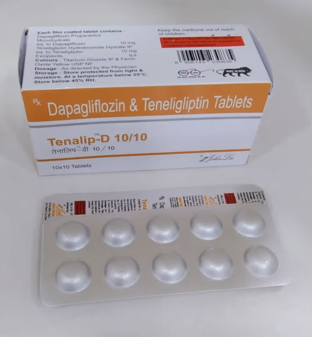 Tenalip D 10mg/10mg Tablet 10's