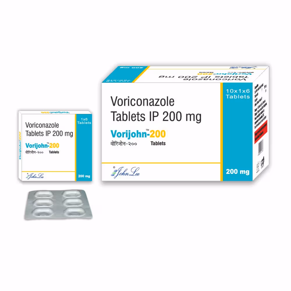 Vorijohn 200mg Tablet 6's