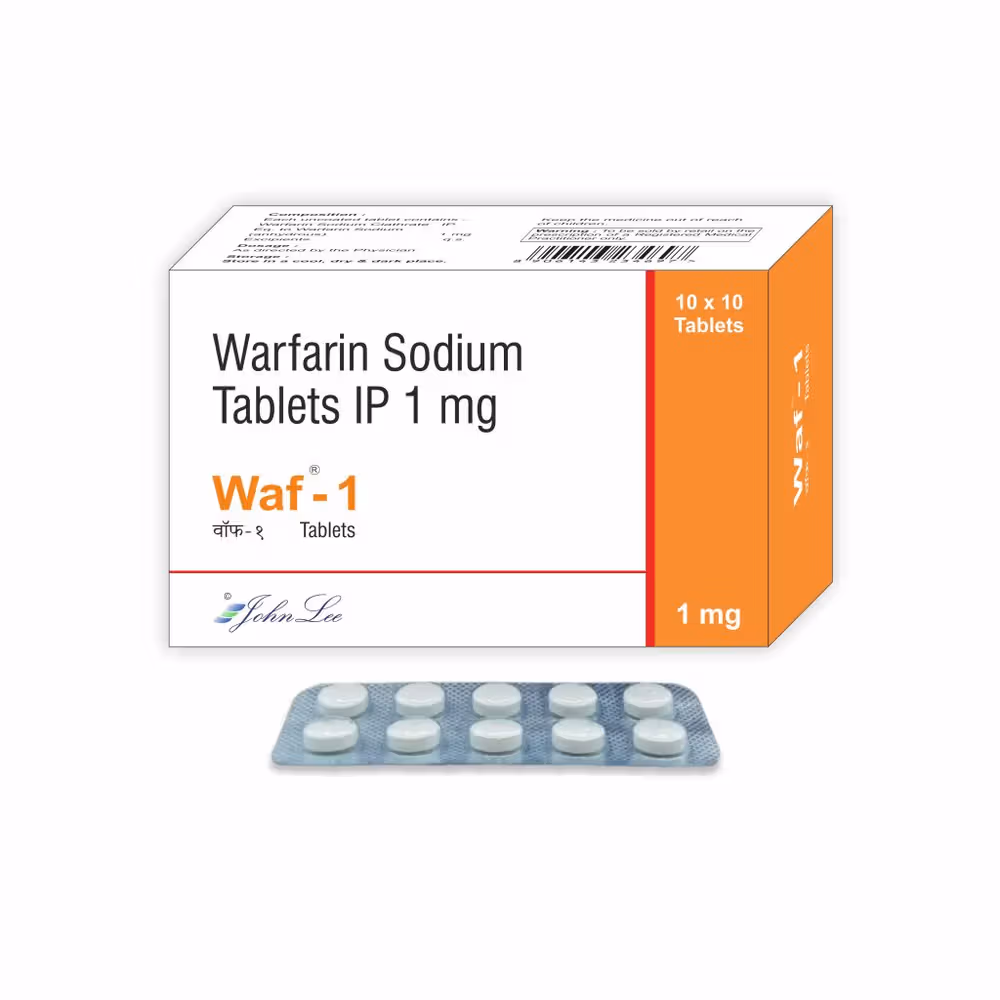 Waf 1mg Tablet 10's