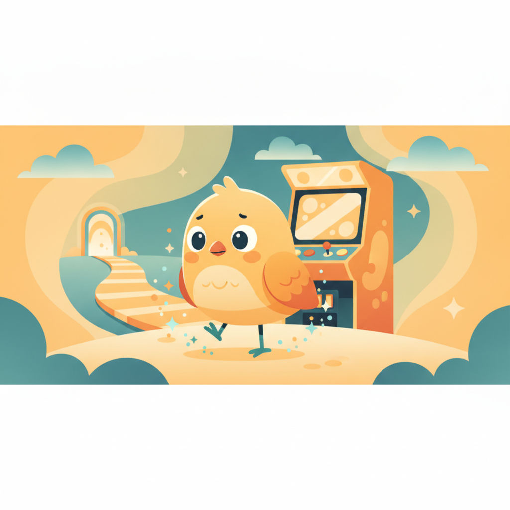Flappy Typer for Hindi Typing Beginners