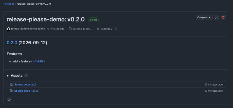 New GitHub Release