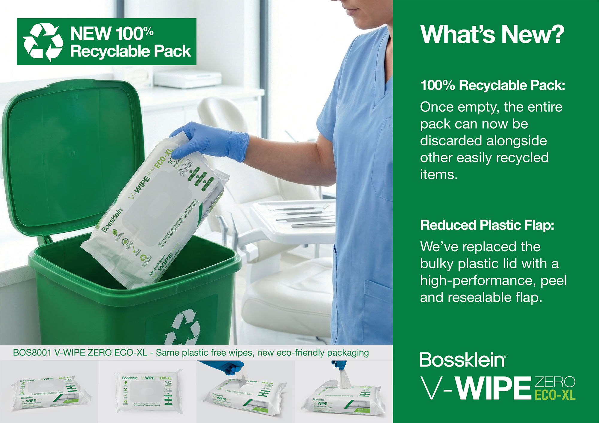 V-WIPE ZERO Eco-XL Wipes - Image 5