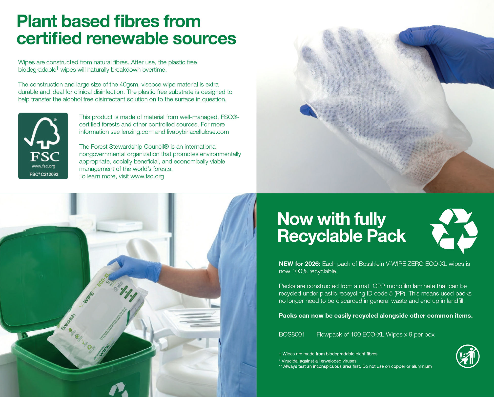 V-WIPE ZERO Eco-XL Wipes - Image 6