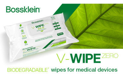 Eco friendly wipes for medical devices