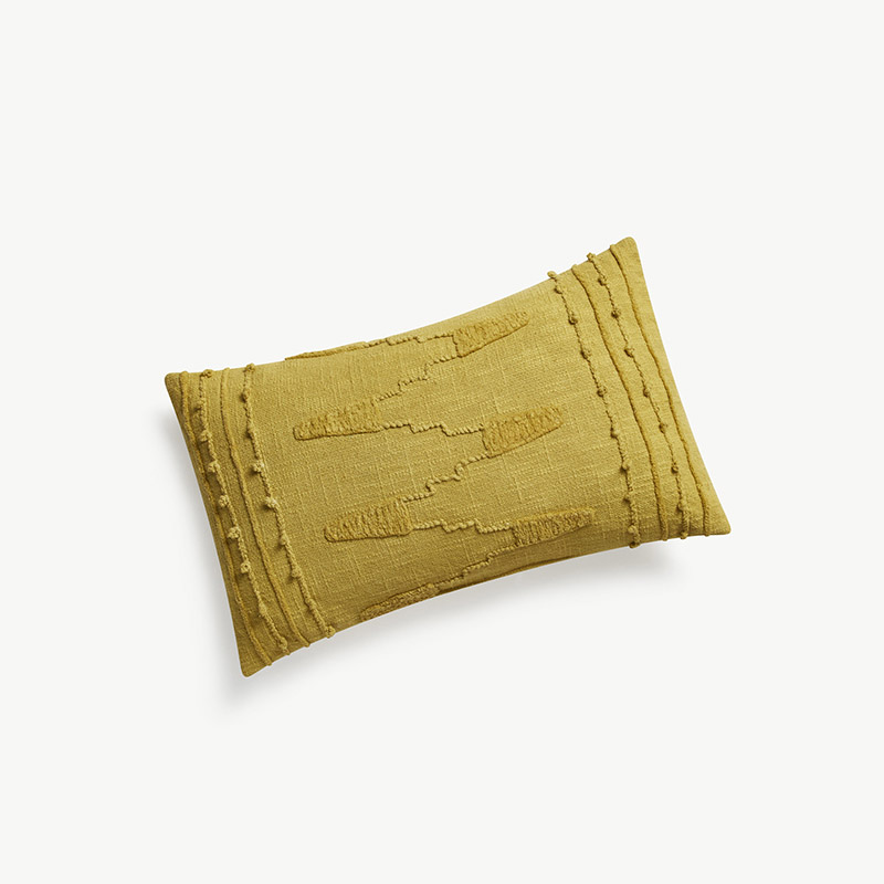 Wren Dec Pillow in Turmeric