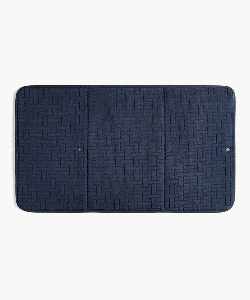 Harrison Drying Mat in Navy