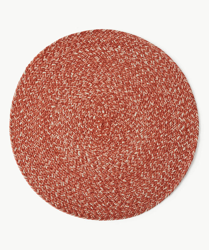 Everly Braided Round Placemat