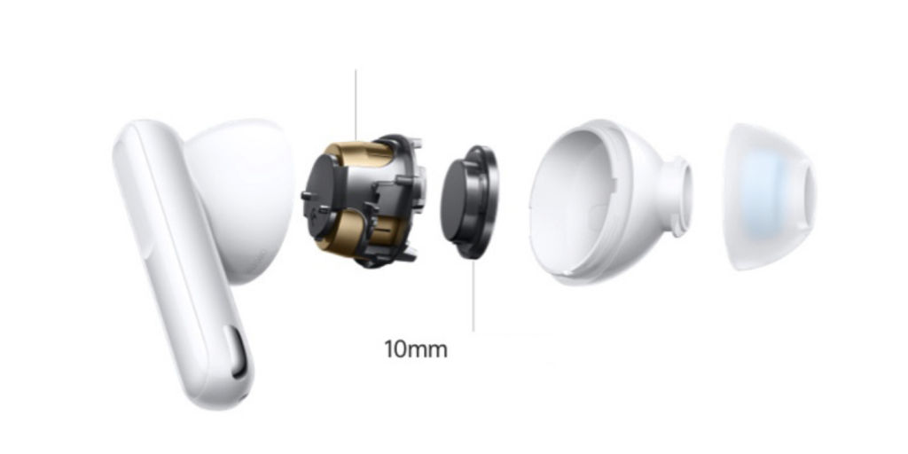 OPPO Enco Free2 inner side preview Diagram