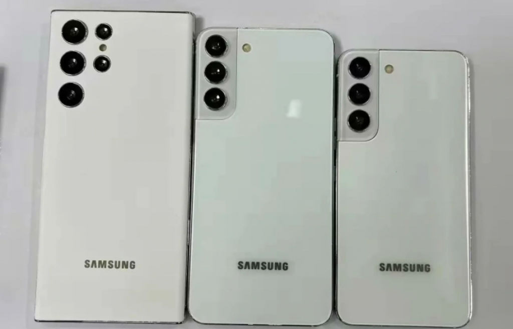 Samsung Galaxy S22 / S22+/S22 Ultra series white color Variants