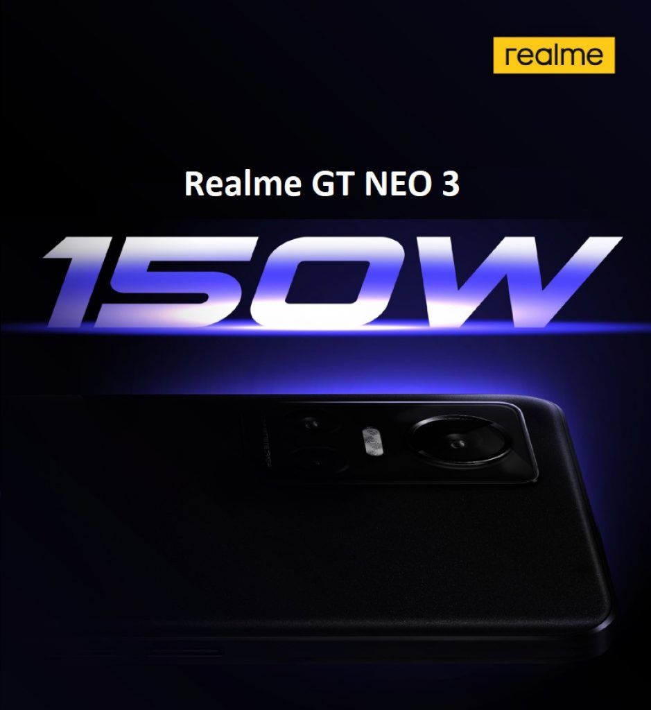 Realme GT Neo 3 back rear camera preview