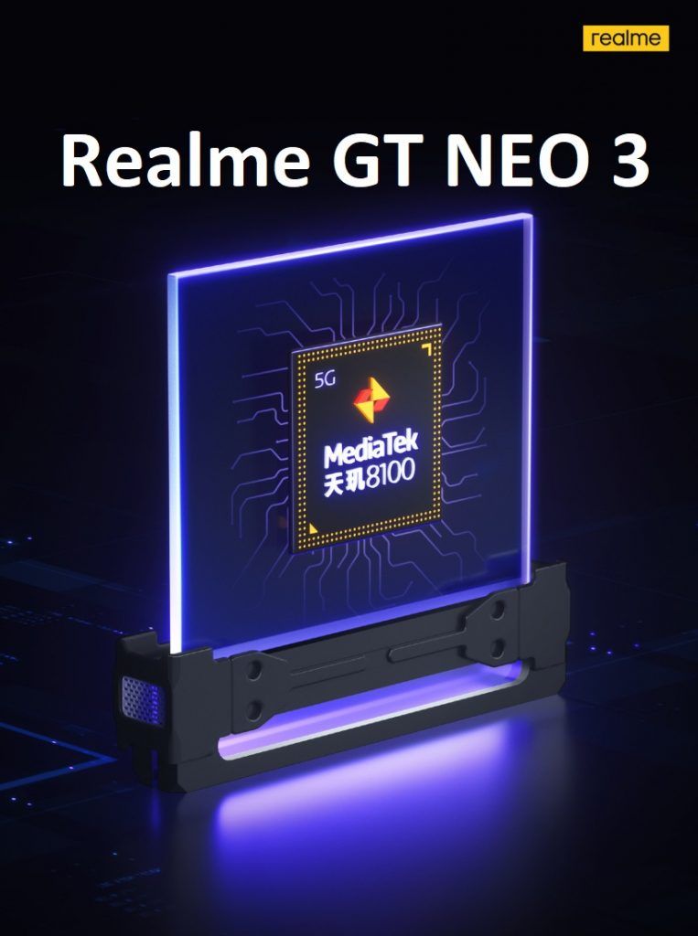 Realme GT Neo 3  Mediatek Dimensity Processor