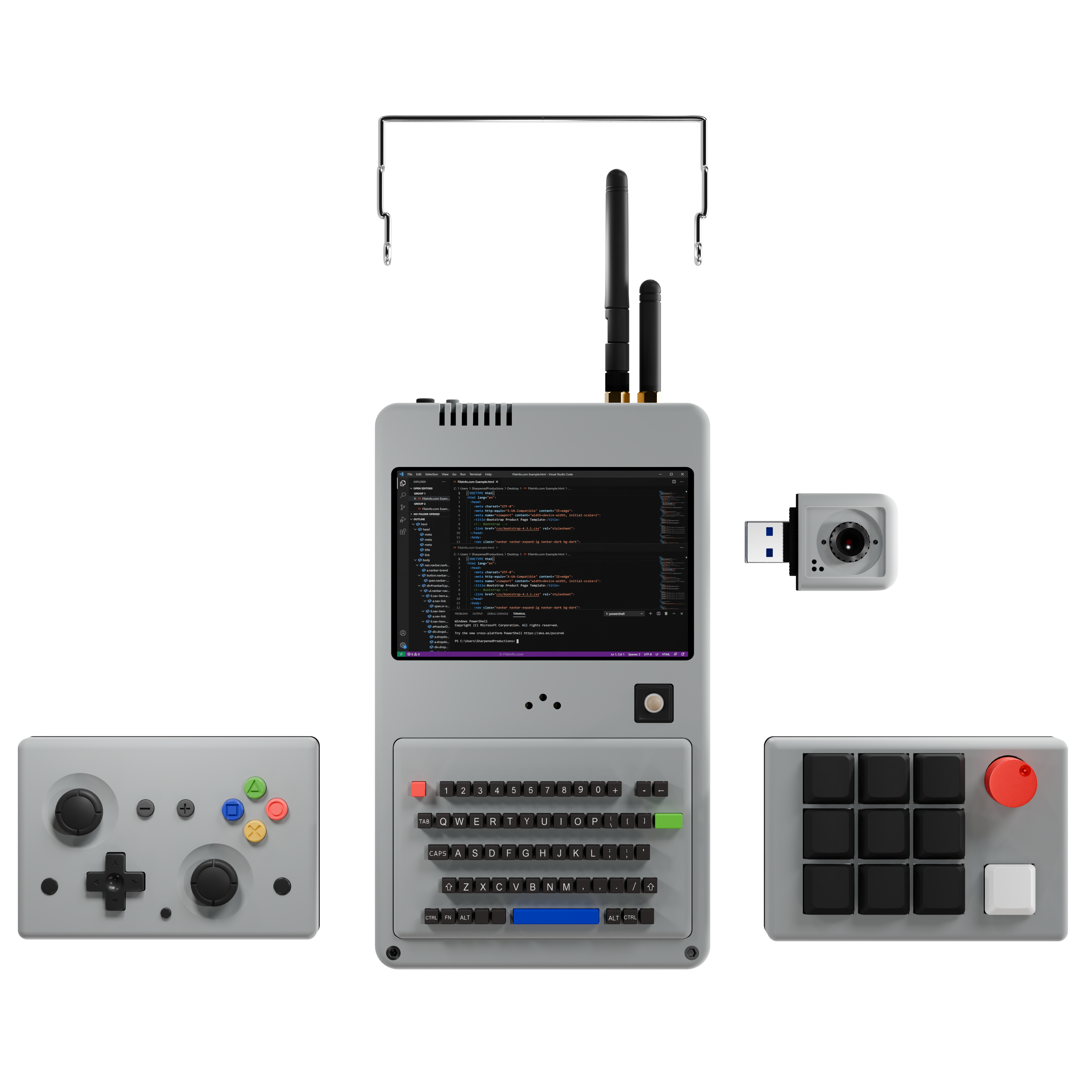 retro grey