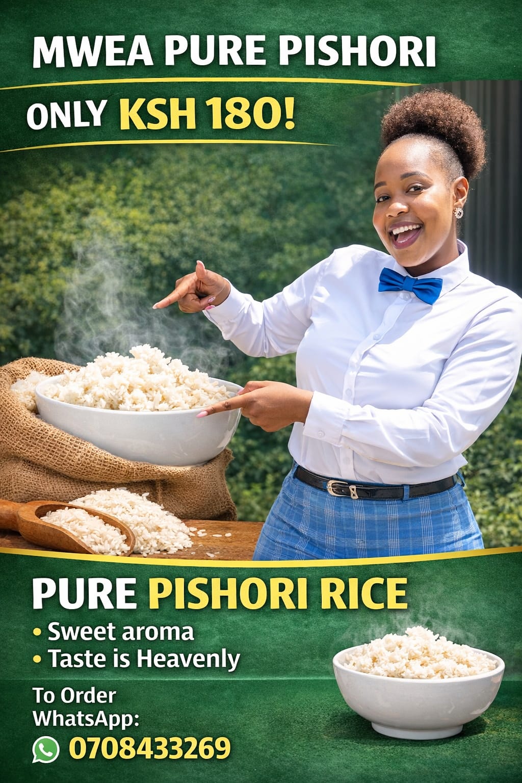 MWEA PURE PISHORI RICE – 180.00 KSh