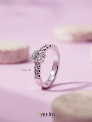 Cincin Perhiasan Wanita AP24-35 — Elegan dalam Kilau yang Menawan